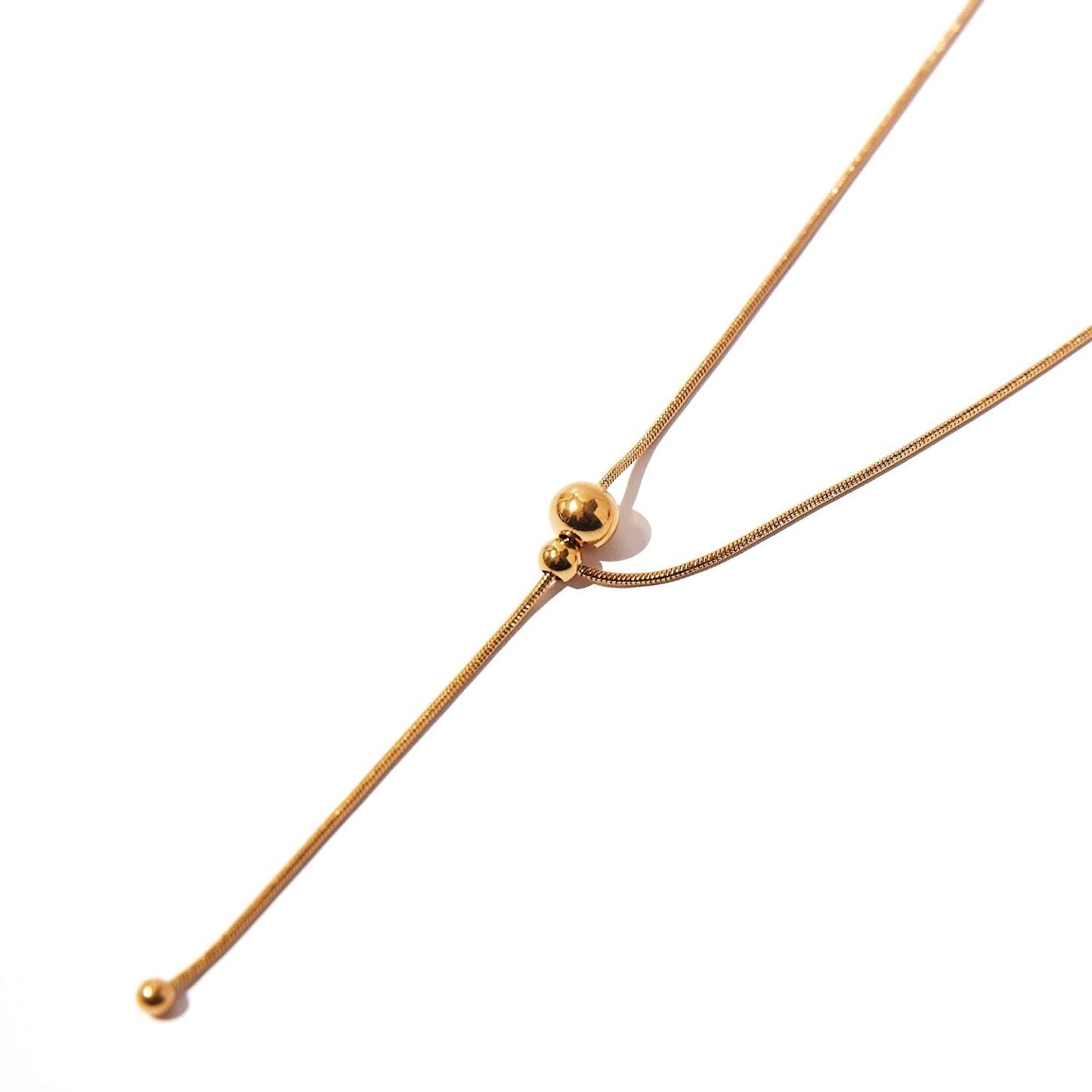Drop Necklace Gold color