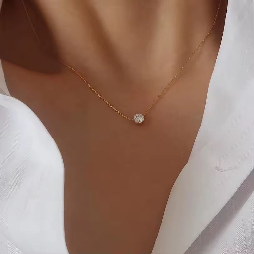 Minimalist Round Necklace