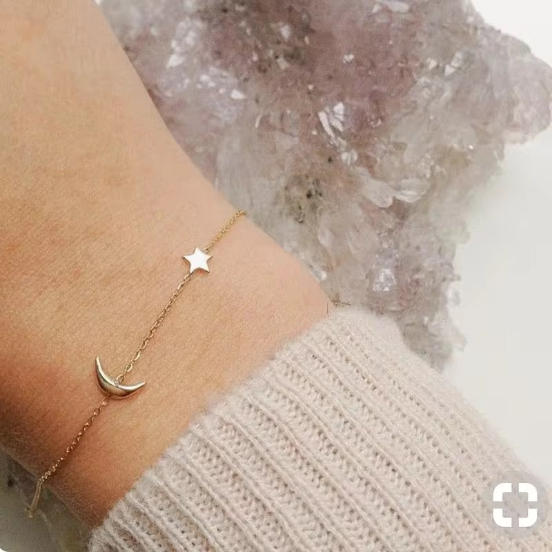 Moon & Star Bracelet