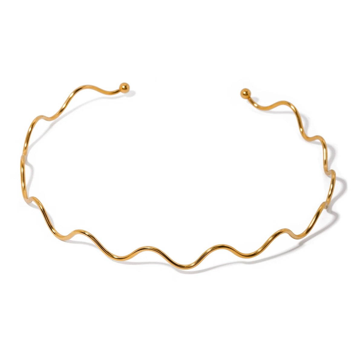 Twist Wavy Choker Necklace М10424028