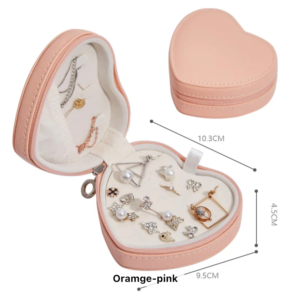 Heart Jewelry Case