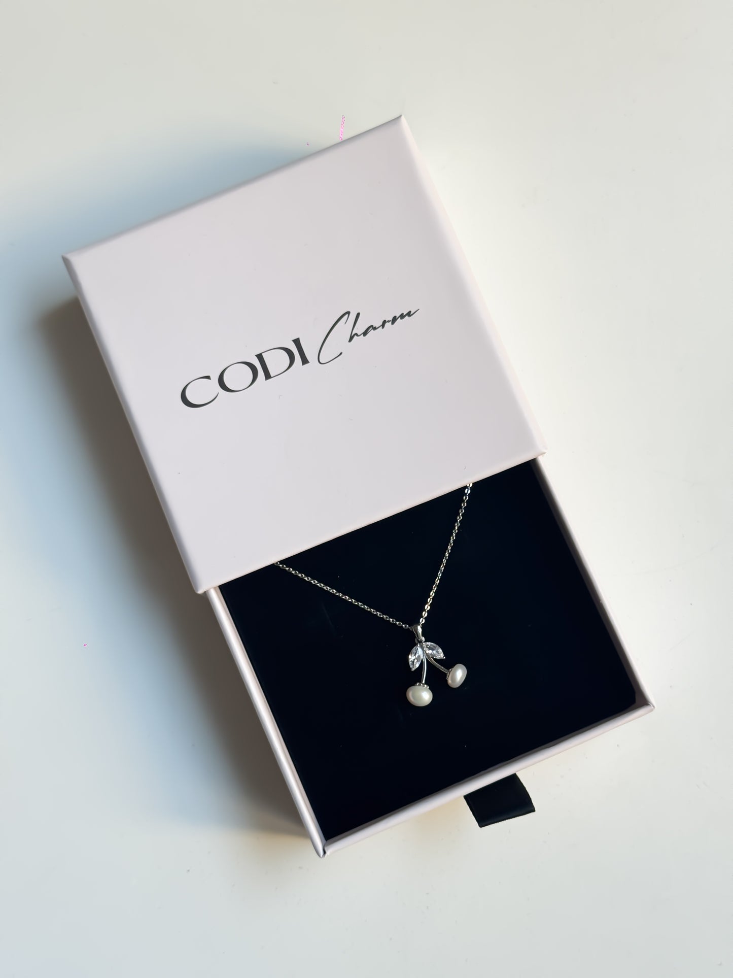 Cherry Pearl Necklace