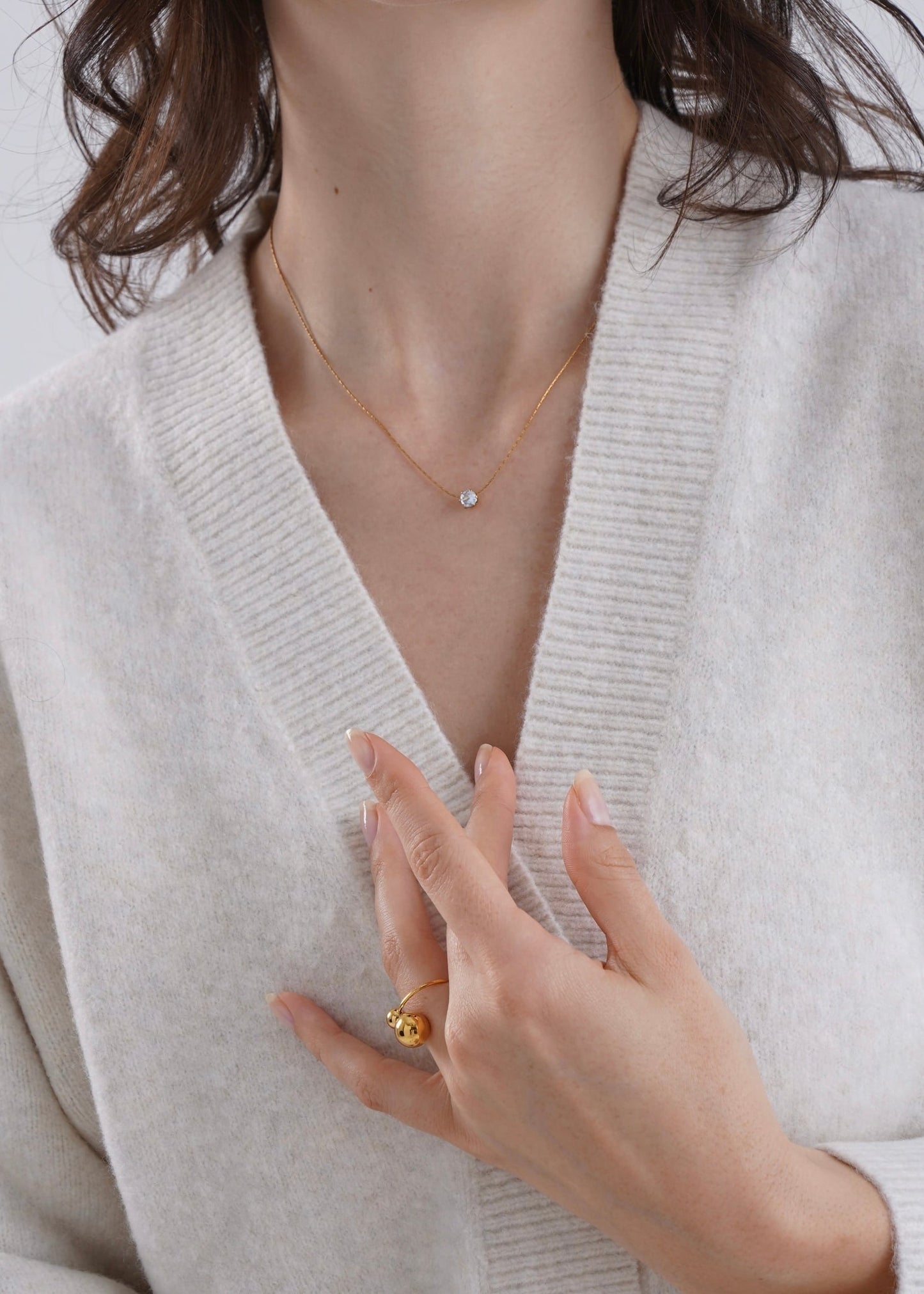 Minimalist Round Necklace