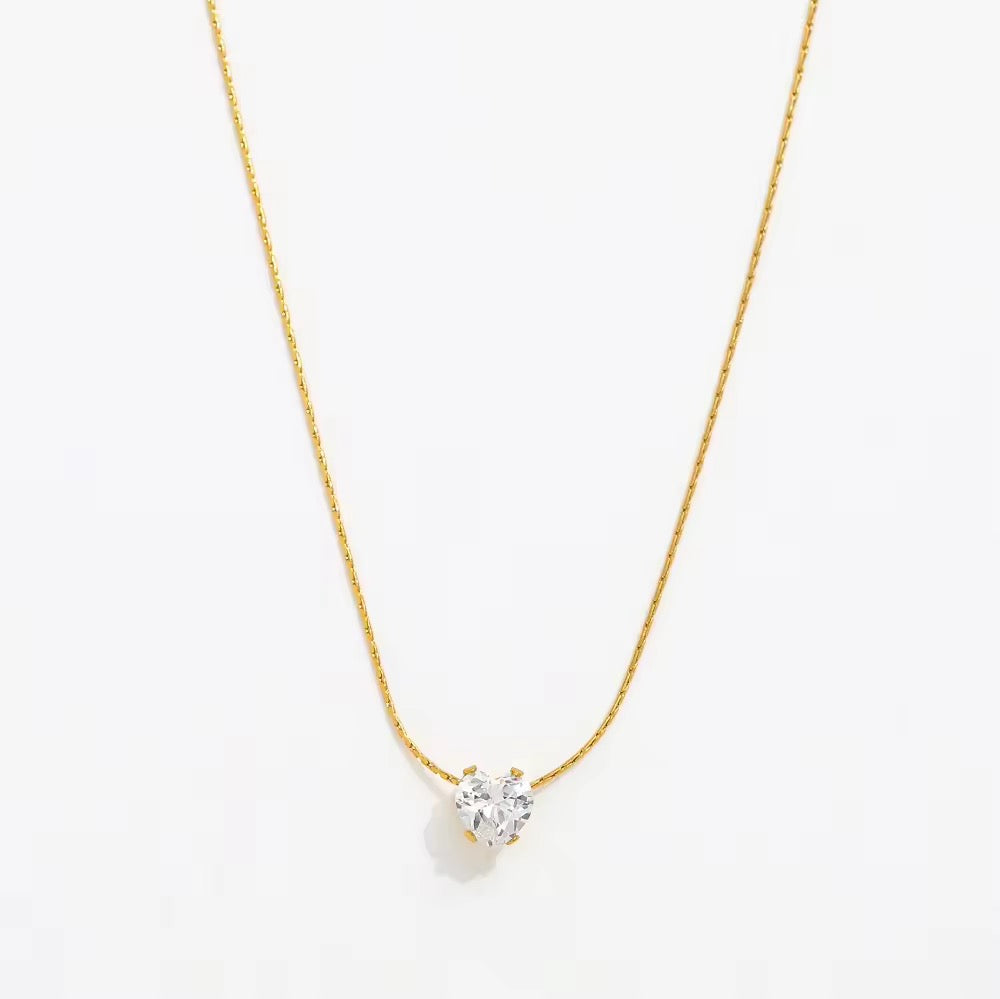 Minimalist Heart Necklace