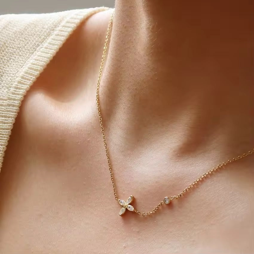 Flower Petal Necklace