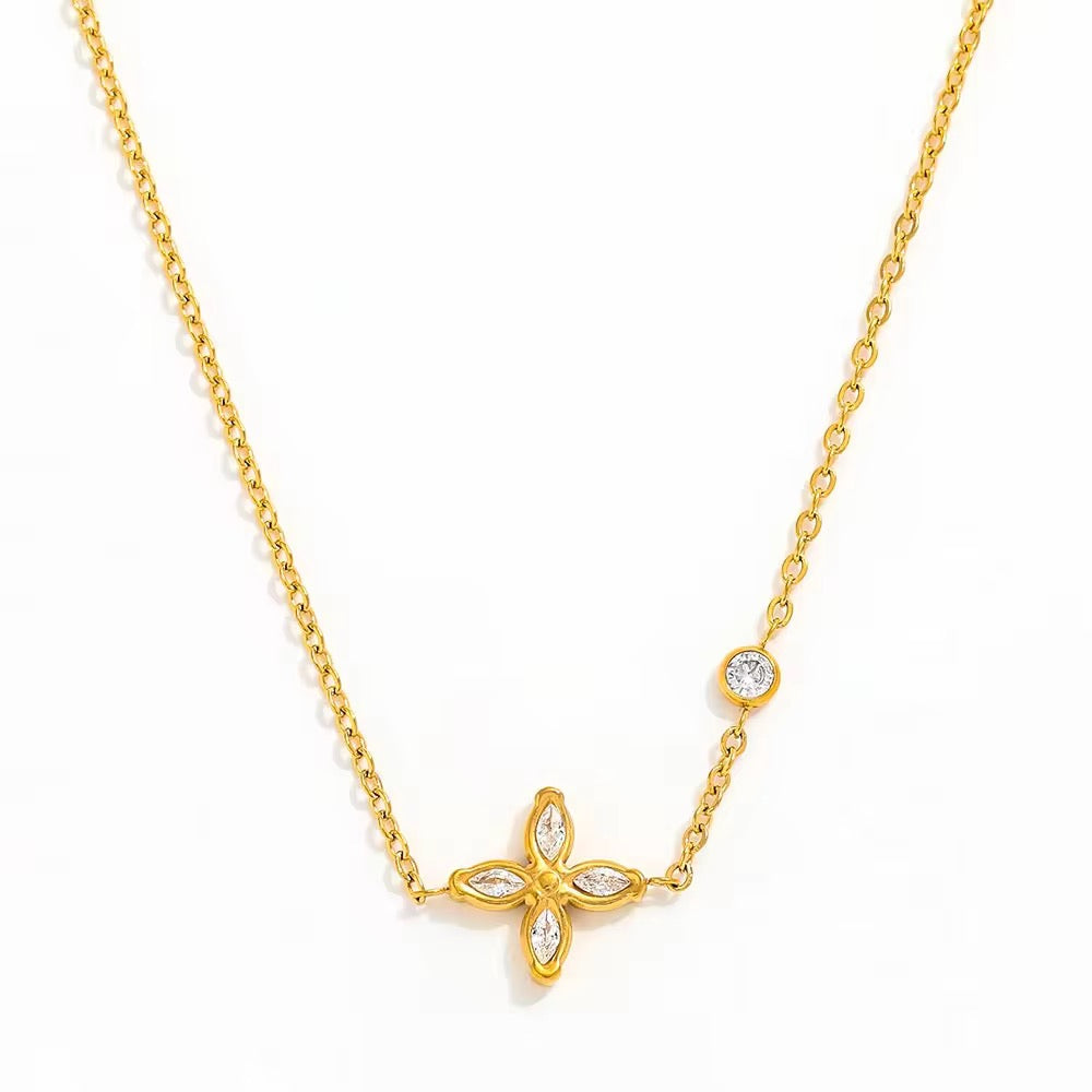 Flower Petal Necklace