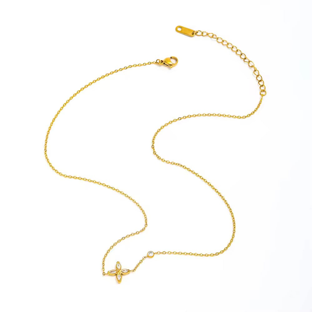 Flower Petal Necklace