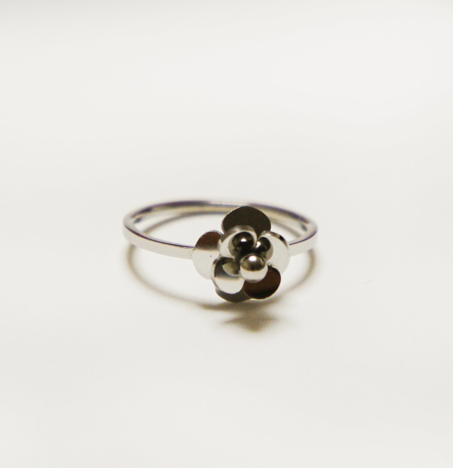 Rose silver ring M10424057