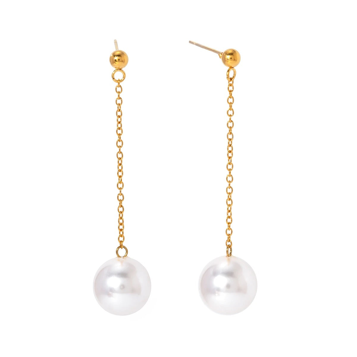 Pearl Drop Stud Earrings M10724039