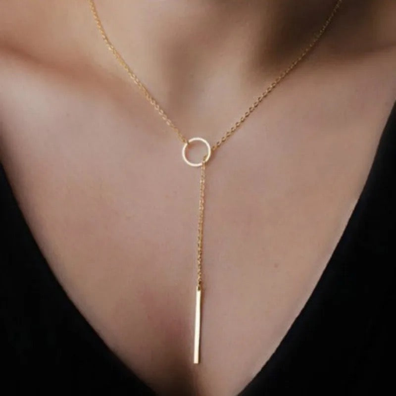 Resizable Minimal Pendant Necklace M10524111