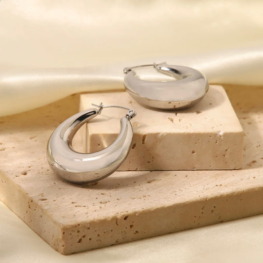 Chunky Hollowed Earrings M10424011