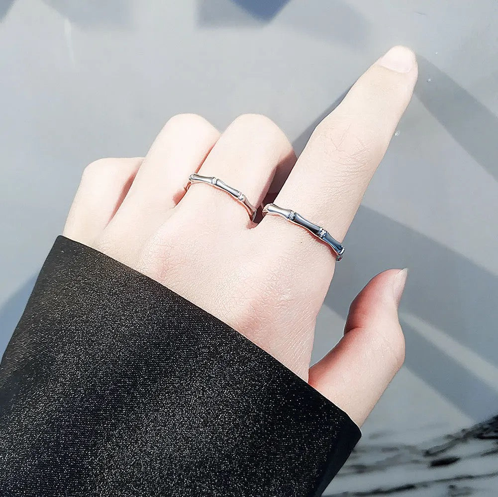 Silver Resizable Ring /Men, women/ M105240106