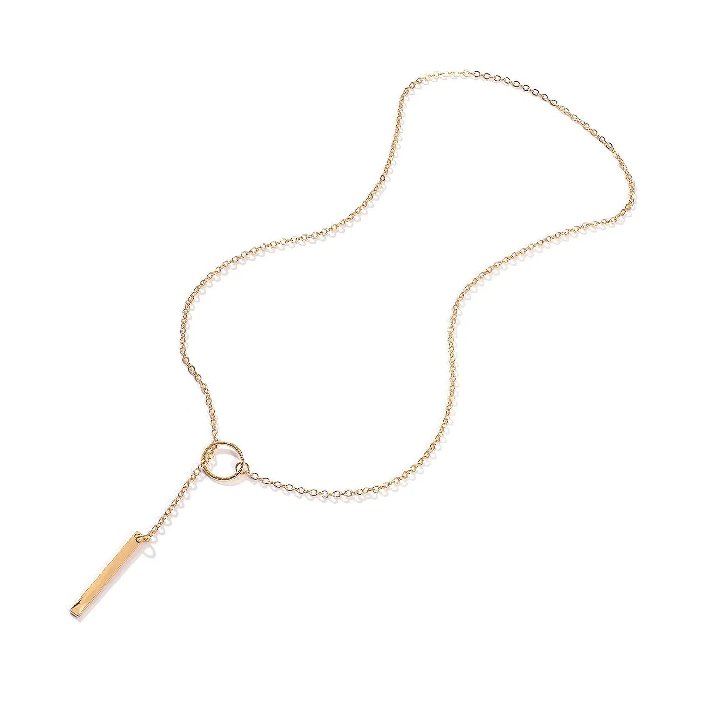 Resizable Minimal Pendant Necklace M10524111