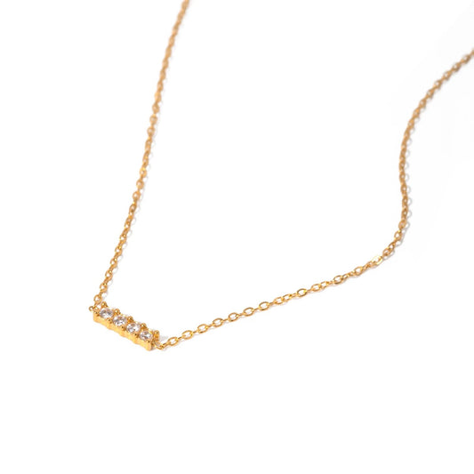 2 Face Minimal Necklace M10724052