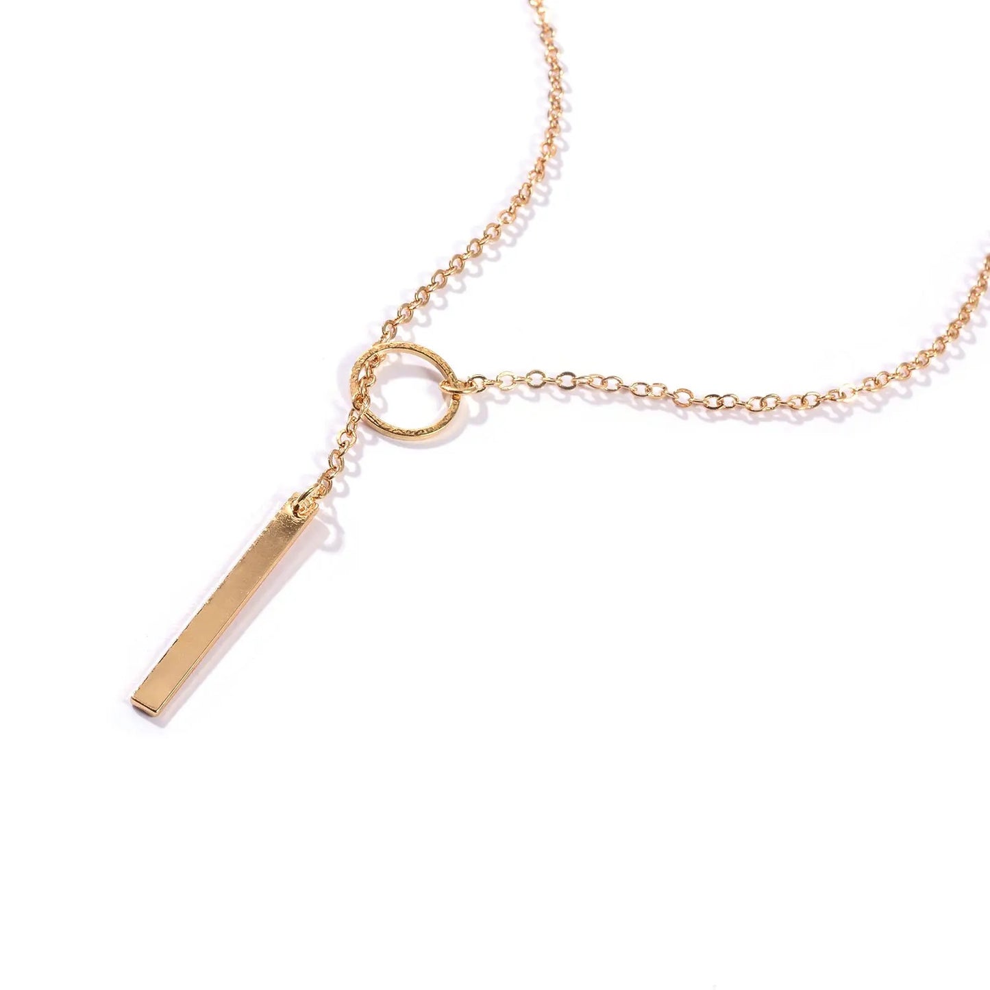 Resizable Minimal Pendant Necklace M10524111