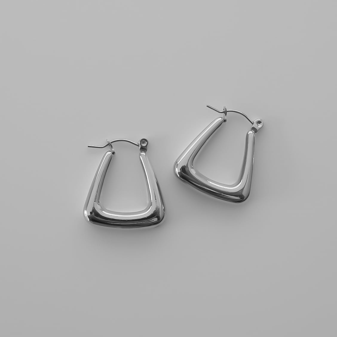 Geometric Hoop Earrings
