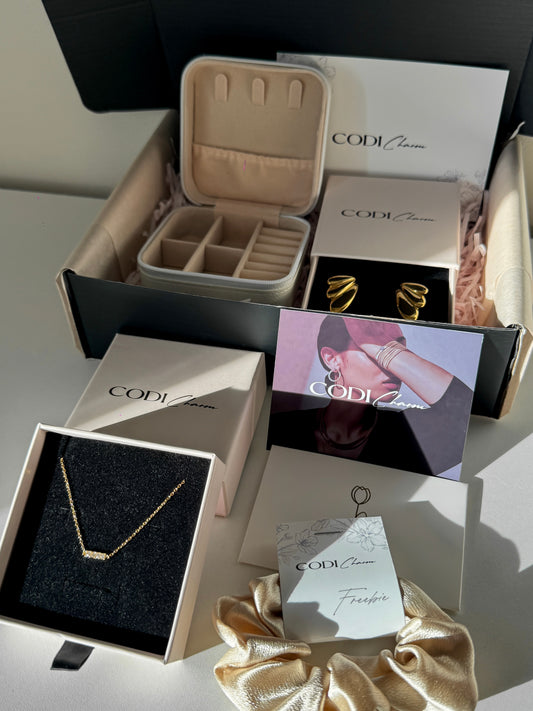 Gift set / Necklace & Earrings /