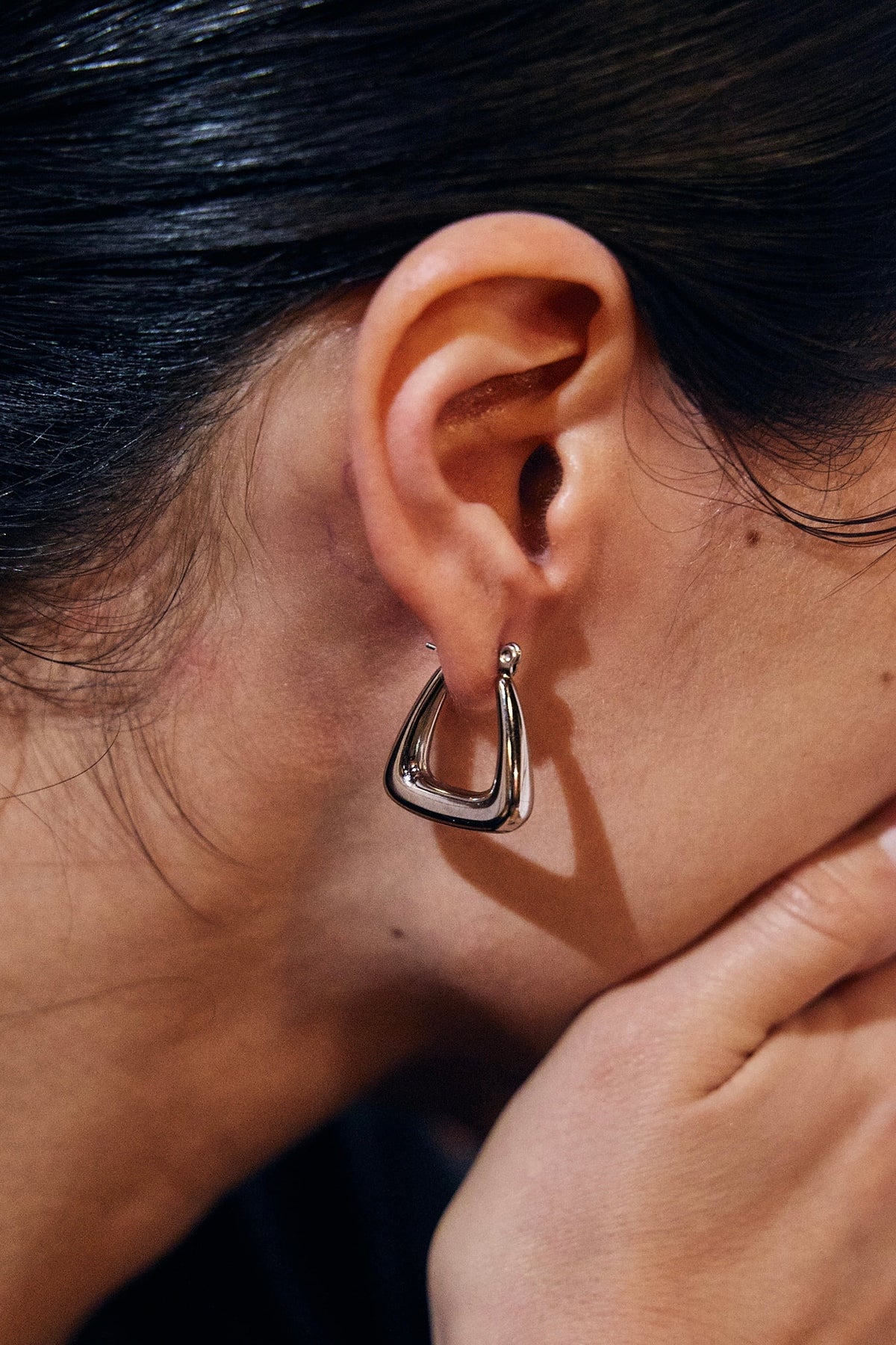 Geometric Hoop Earrings